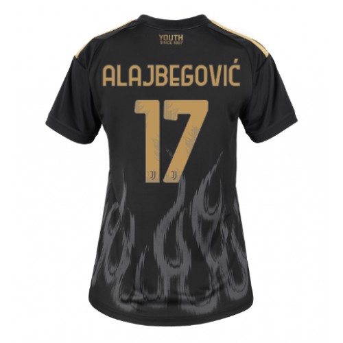 Fotbalové Dres Juventus Kerim Alajbegovic #17 Dámské Alternativní 2026-27 Krátký Rukáv